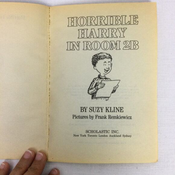 Horrible Harry and the Kickball Wedding By Suzy Kline 1990's Four Book Bundle - Picture 12 of 16